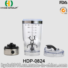 Heißer Verkauf Kunststoff Vortex Shaker Flasche, Kunststoff Elektrische Protein Shaker Flasche (HDP-0824)